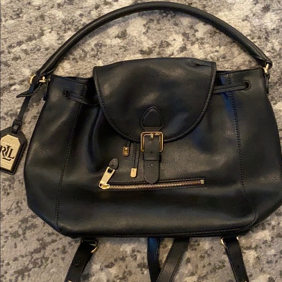 Ralph Lauren Backpack/ Shoulder Bag - Picture 1 of 5